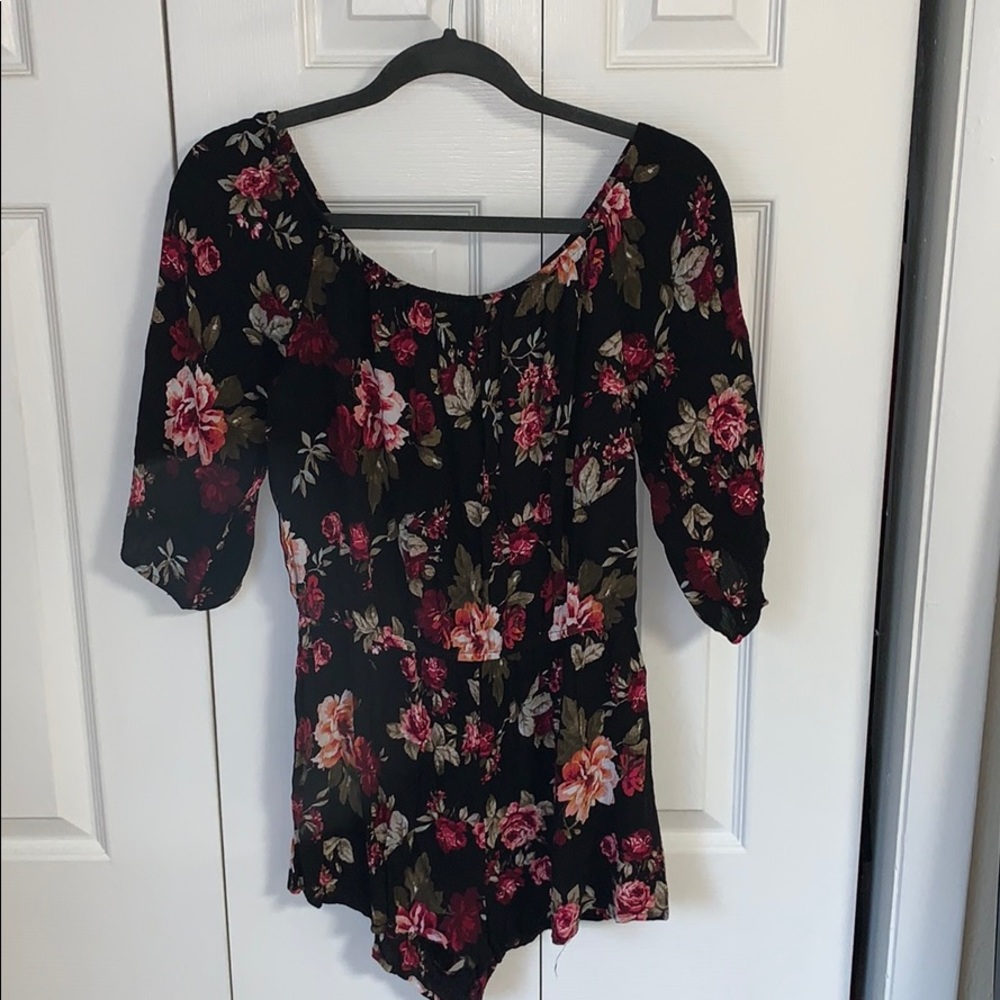 Off the Shoulder Romper